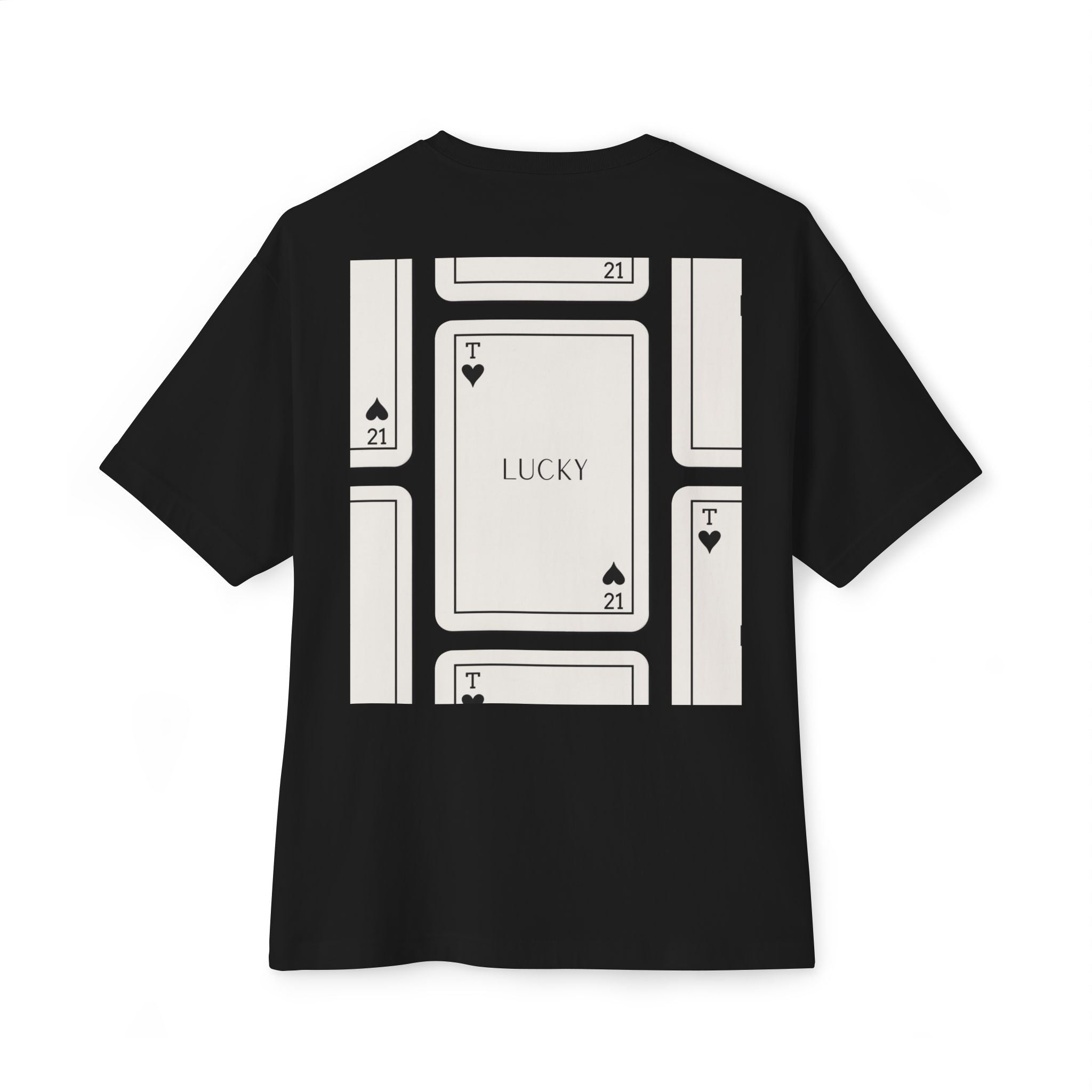 Pocket Logo - Lucky Play - Oversized T‑Shirt