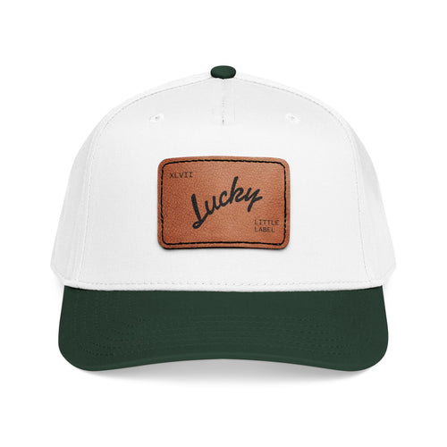 Lucky Little Label - Mid Profile, Baseball Cap.