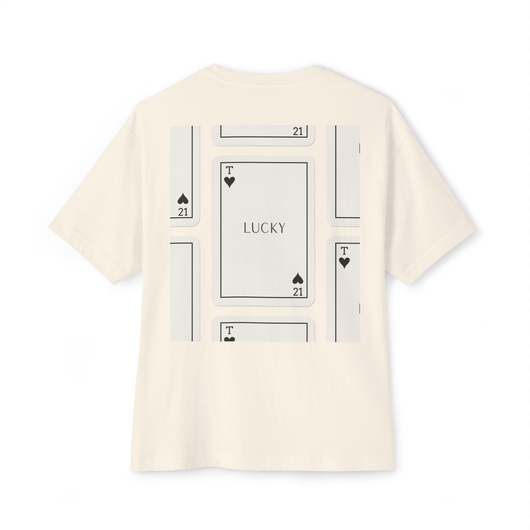 Pocket Logo - Lucky Play - Oversized T‑Shirt